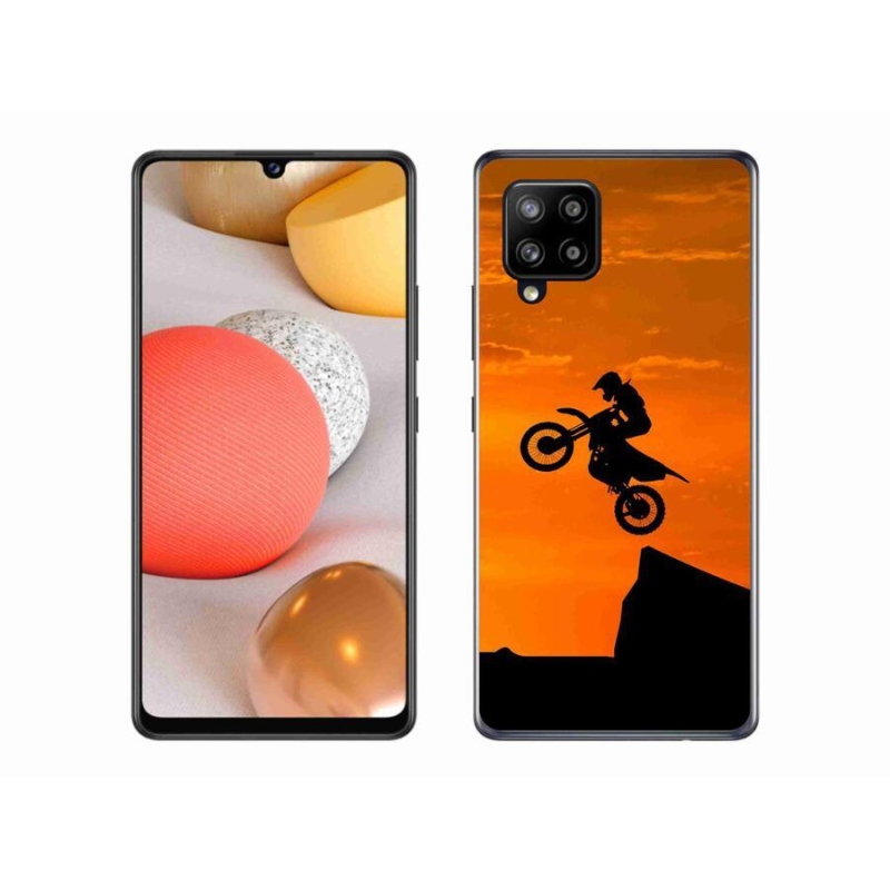 Gél védőhuzat mmCase Samsung Galaxy A42 5G - motocross