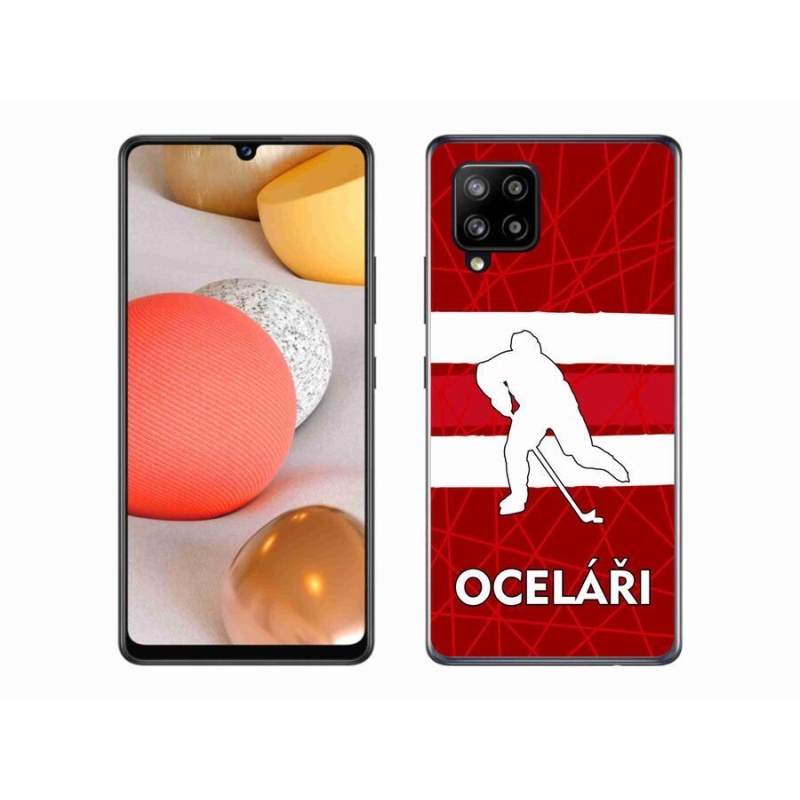 Gél borítás mmCase Samsung Galaxy A42 5G - Acélsárgák