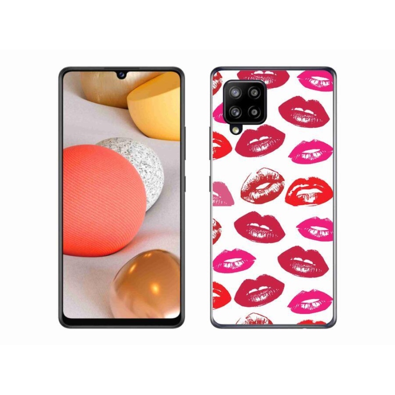 Zselés borítás mmCase Samsung Galaxy A42 5G - ajkakhoz