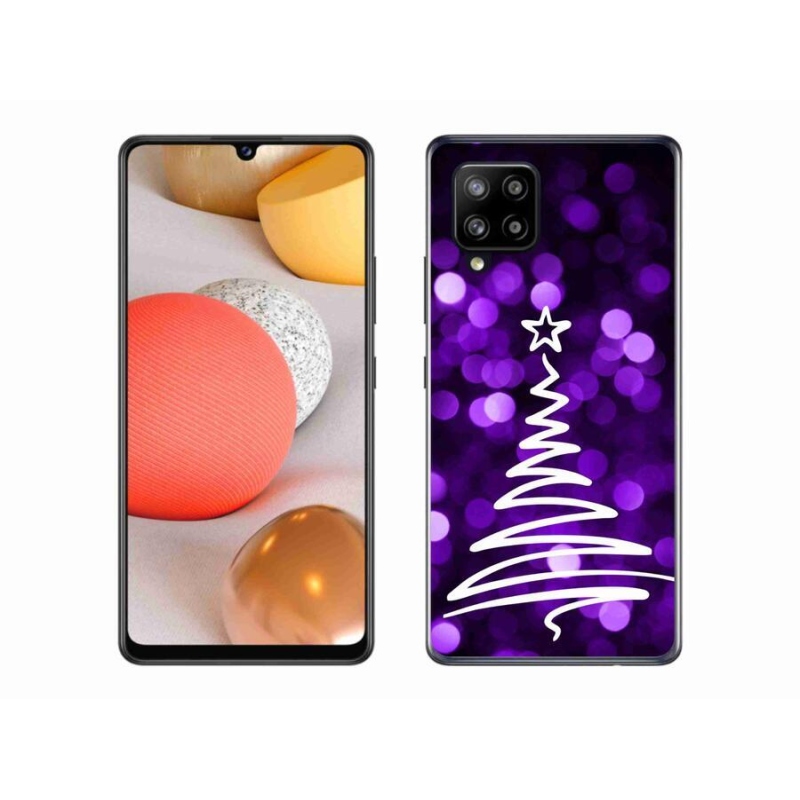 Zselés borítás mmCase Samsung Galaxy A42 5G - fa