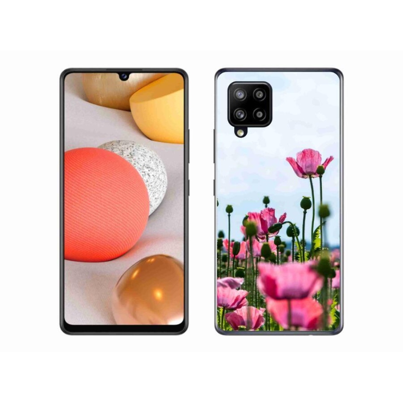 Gél védőhuzat mmCase Samsung Galaxy A42 5G - mákos színű
