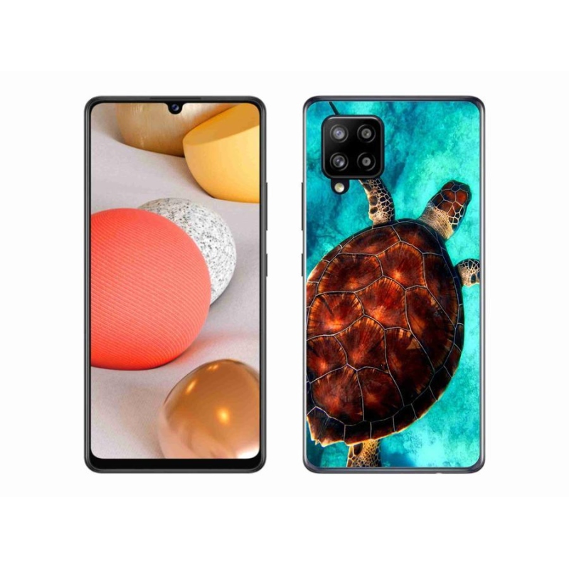 Gél védőhuzat mmCase Samsung Galaxy A42 5G - teknősbéka