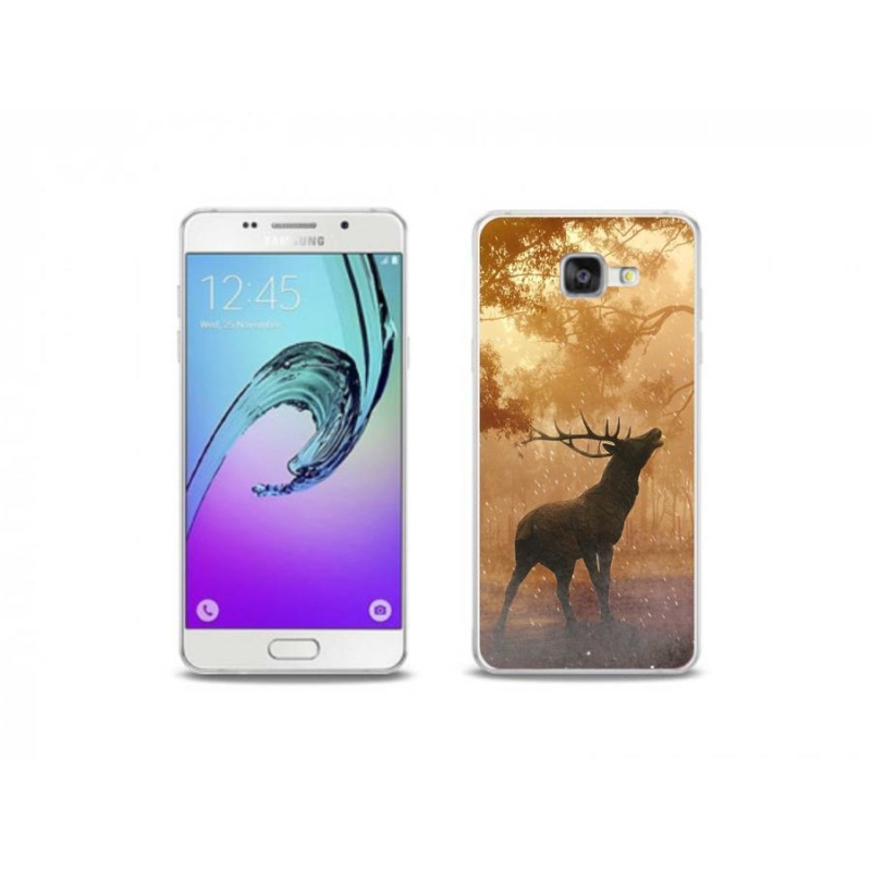 Zselés borítás mmCase Samsung Galaxy A5 (2016) - szarvas a vadászaton