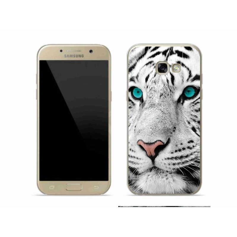 Zselés borítás mmCase Samsung Galaxy A5 (2017) - fehér tigris