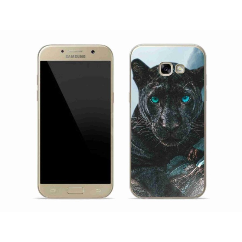 Zselés borítás mmCase Samsung Galaxy A5 (2017) - fekete párduc