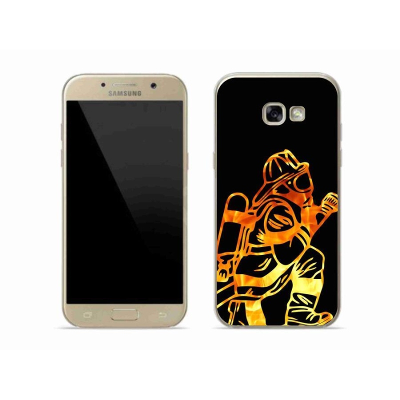 Gél borítás mmCase Samsung Galaxy A5 (2017) - tűzoltó 1