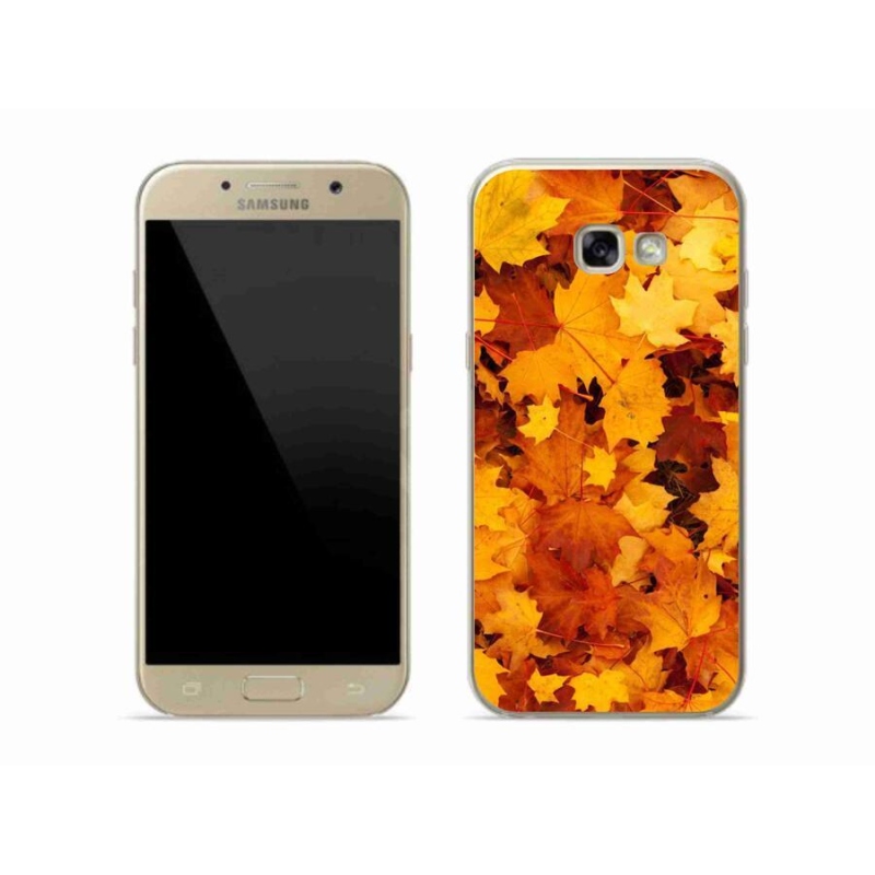 Gél borítás mmCase Samsung Galaxy A5 (2017) - juharlevelek