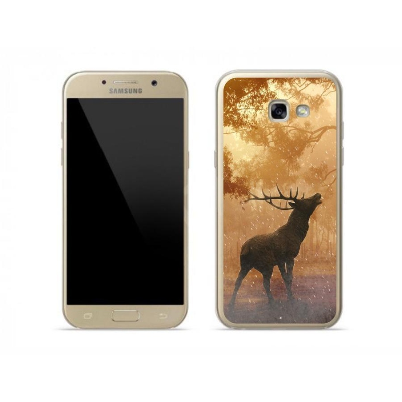 Zselés borítás mmCase Samsung Galaxy A5 (2017) - szarvas a vadászaton