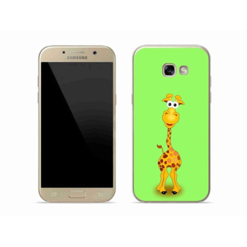 Zselés borítás mmCase Samsung Galaxy A5 (2017) - rajzfilm zsiráfhoz