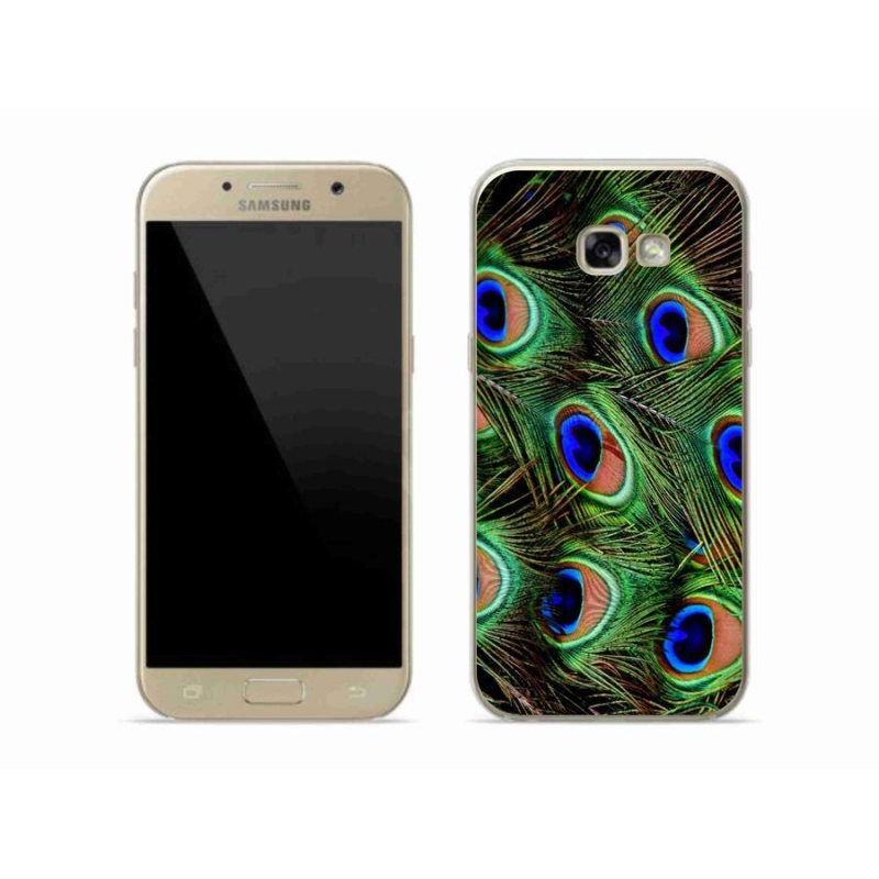 Zselés borítás mmCase Samsung Galaxy A5 (2017) - pávatoll