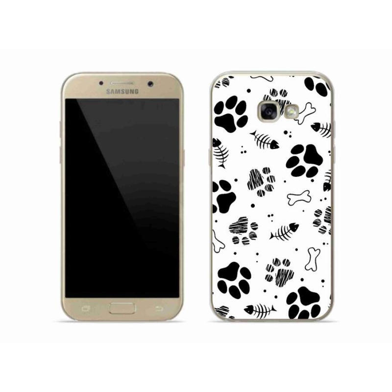 Zselés borítás mmCase Samsung Galaxy A5 (2017) - kutyamancsok 1