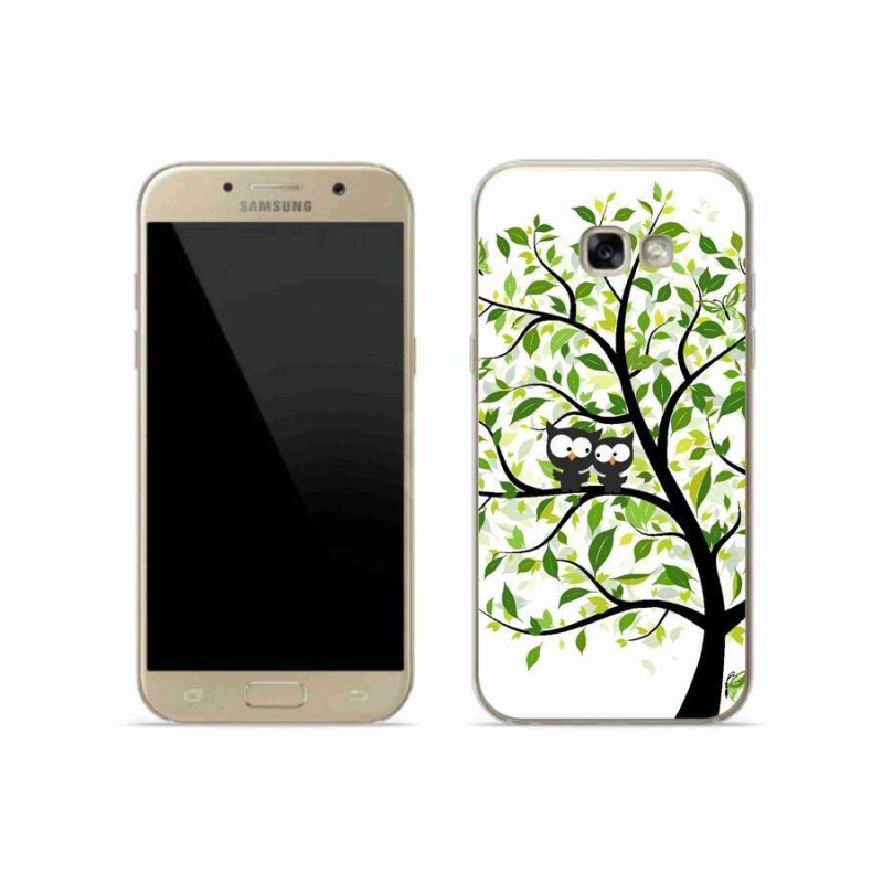 Zselés borítás mmCase Samsung Galaxy A5 (2017) - baglyok a fán