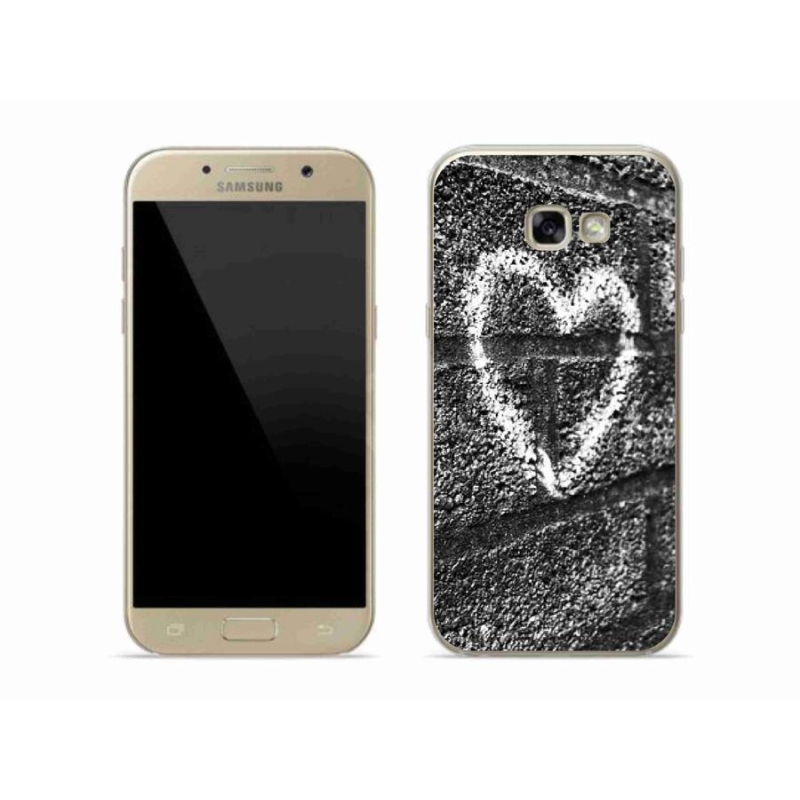 Gél borítás mmCase Samsung Galaxy A5 (2017) - szív a falon