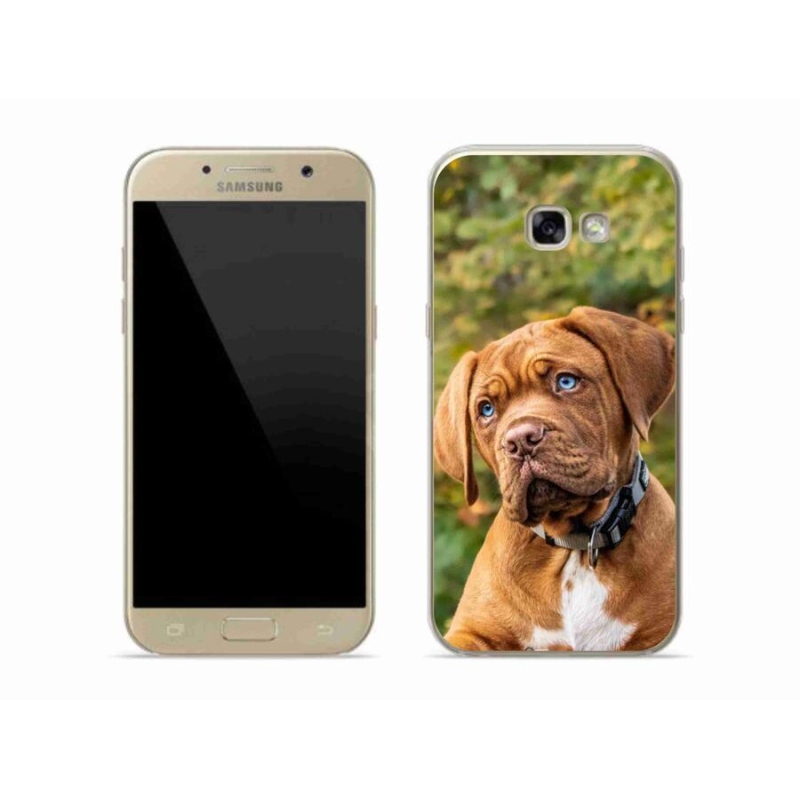 Zselés borítás mmCase Samsung Galaxy A5 (2017) - kölyökkutyakékhez