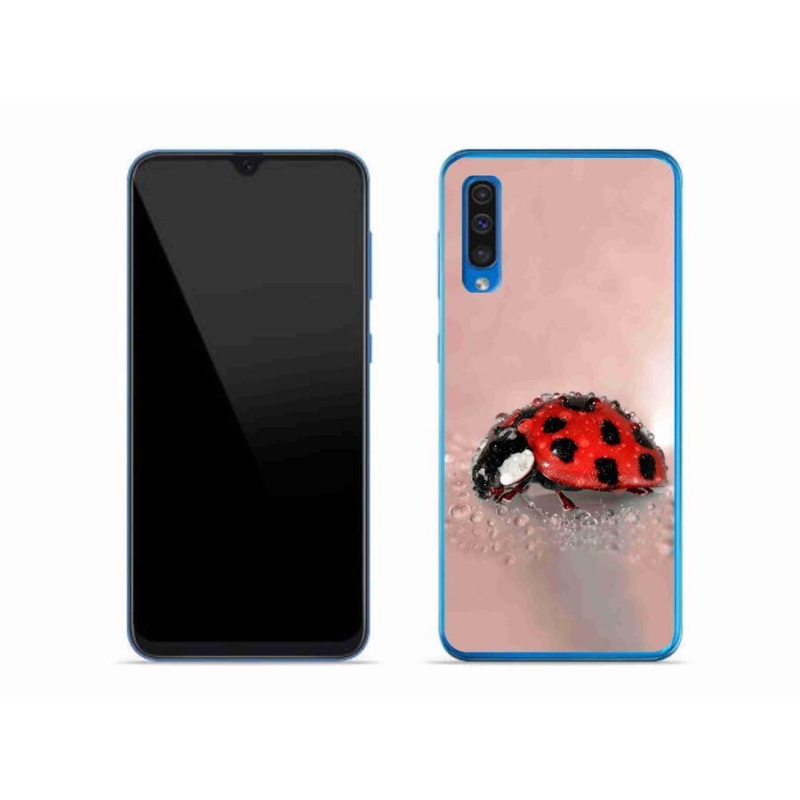 Gél védőhuzat mmCase Samsung Galaxy A50 készülékhez - katicabogár