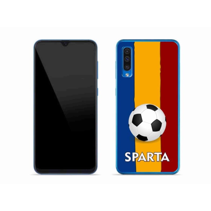 Gél védőburkolat mmCase Samsung Galaxy A50 - futball 1