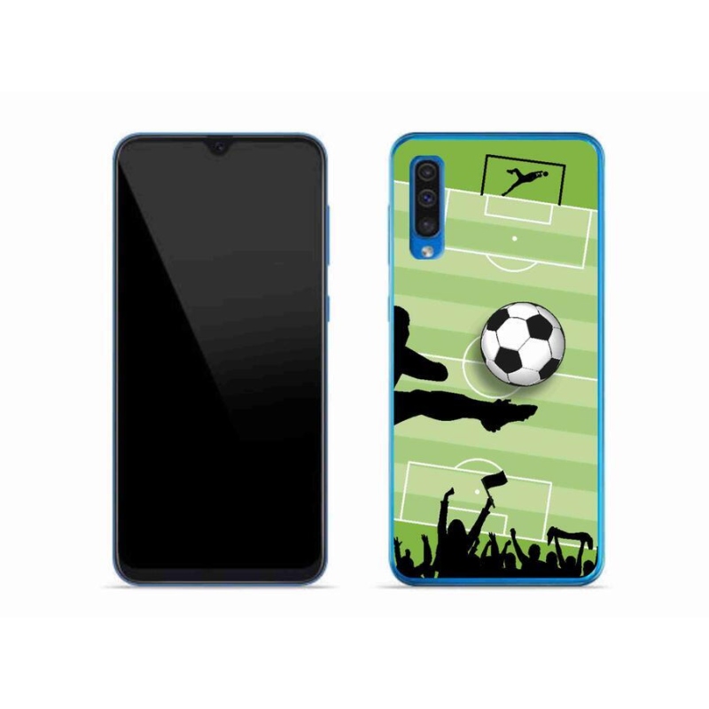 Gél védőburkolat mmCase Samsung Galaxy A50 - futball 3