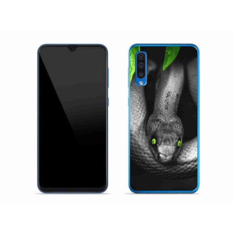 Zselés borítás mmCase Samsung Galaxy A50 készülékhez - kígyó