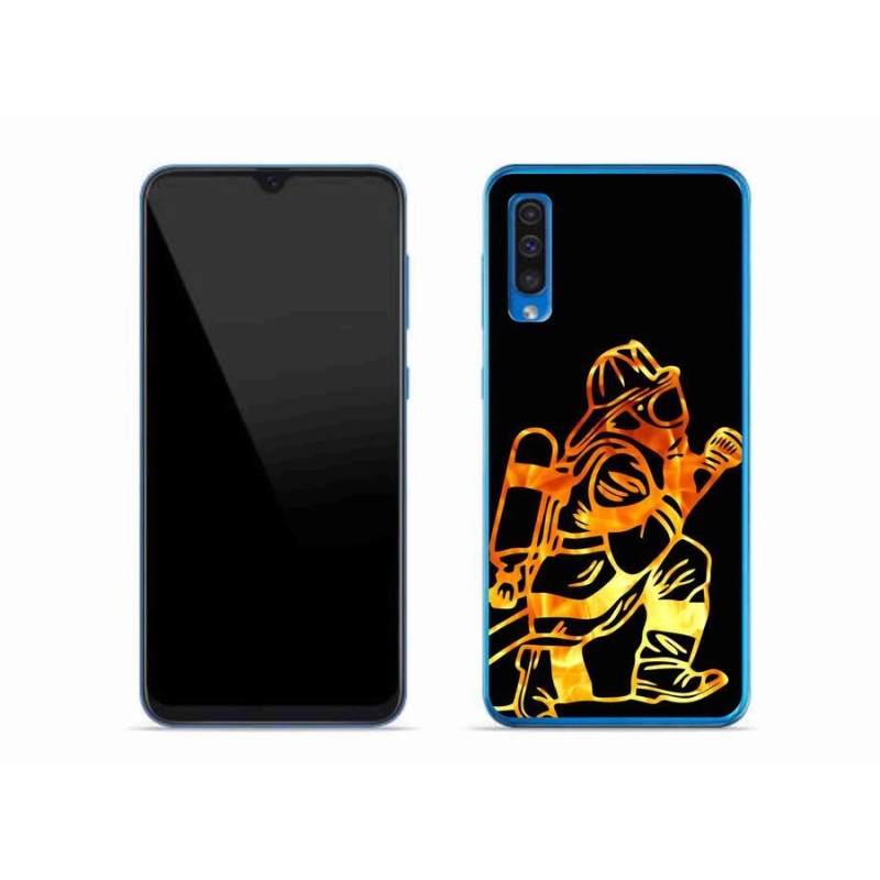 Zselés borítás mmCase Samsung Galaxy A50 - tűzoltó 1