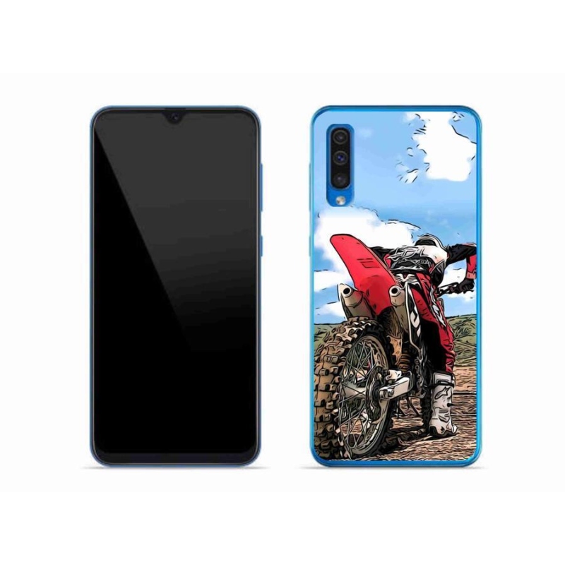Gél védőhuzat mmCase Samsung Galaxy A50 - moto