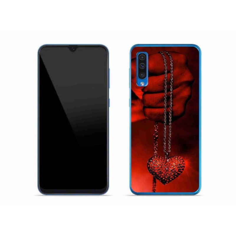Gél borítás mmCase Samsung Galaxy A50 készülékhez - nyaklánc