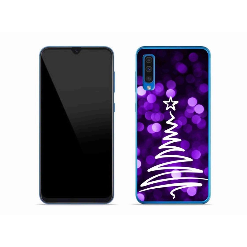 Zselés borítás mmCase Samsung Galaxy A50 készülékhez - fa