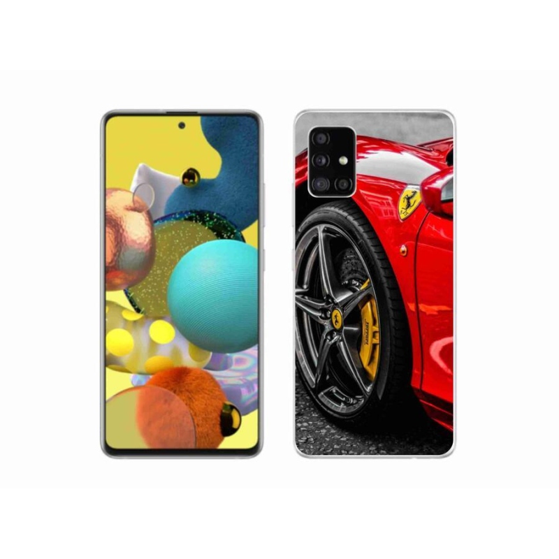 Zselés borítás mmCase Samsung Galaxy A51 5G - autó 1