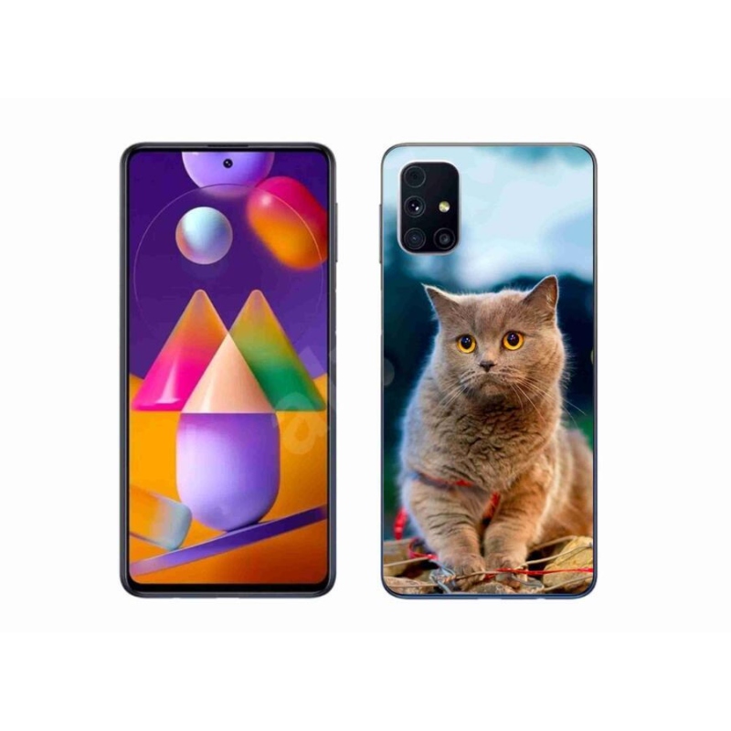 Gél védőhuzat mmCase Samsung Galaxy A51 5G - brit kék 2