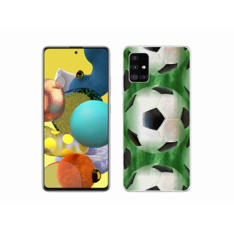 Gél védőburkolat mmCase Samsung Galaxy A51 5G - futball