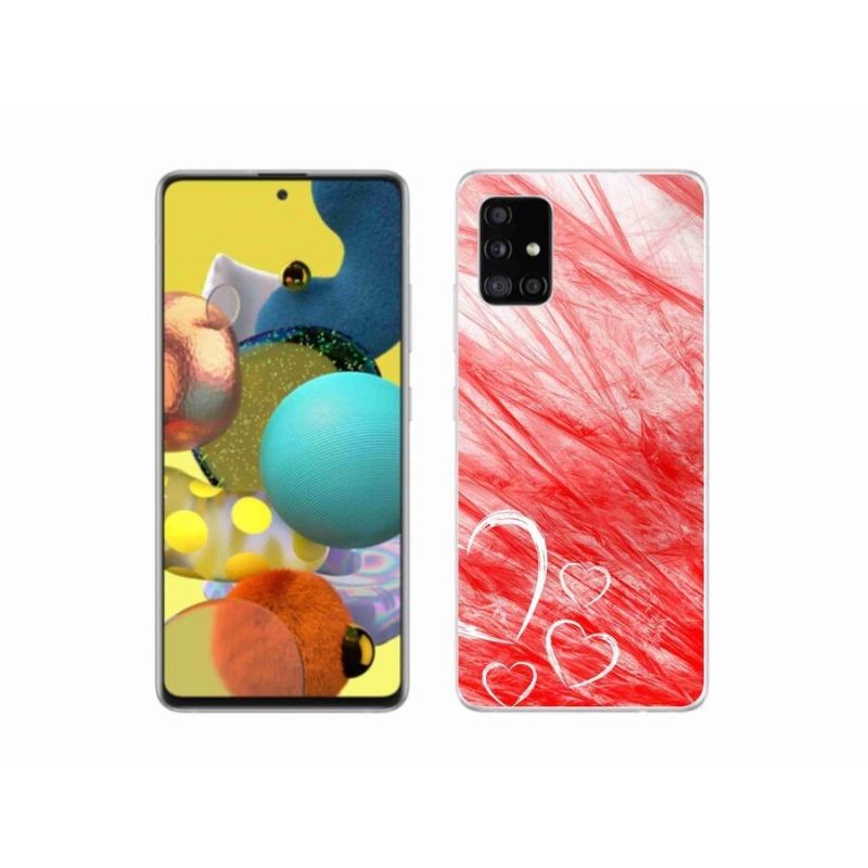 Zselés borítás mmCase Samsung Galaxy A51 5G - szív