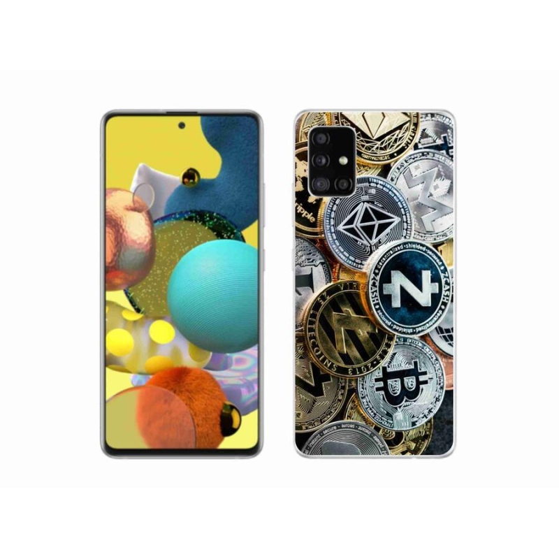 Gél borítás mmCase Samsung Galaxy A51 5G - kriptovalutákhoz