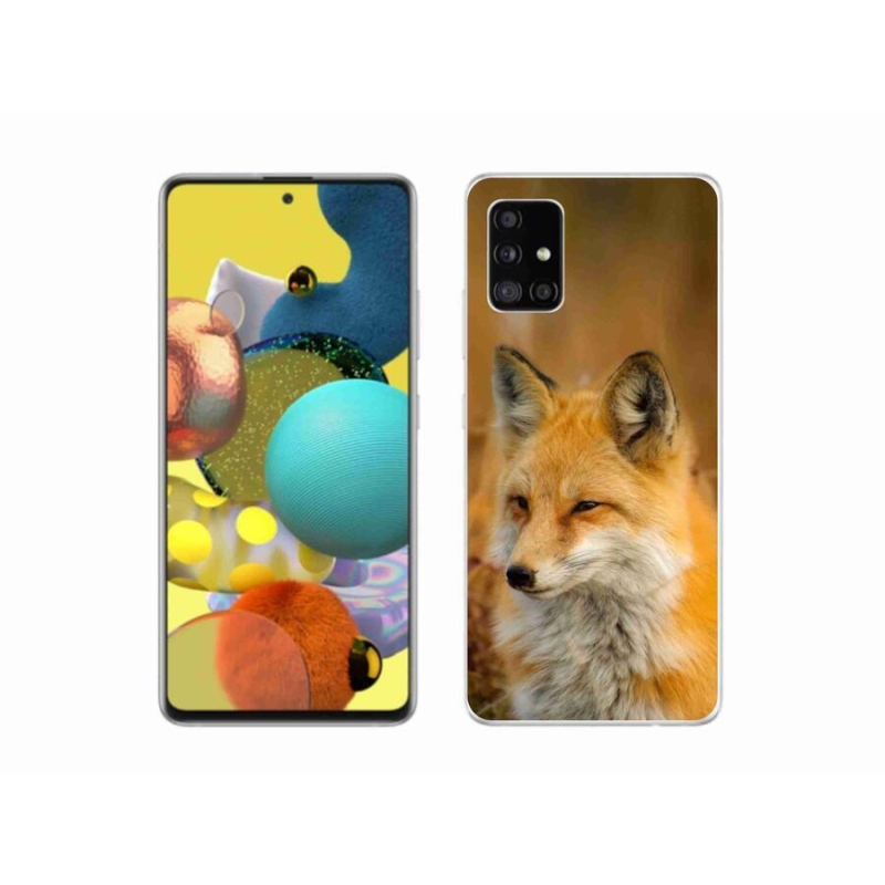 Gél védőhuzat mmCase Samsung Galaxy A51 5G - rókakék