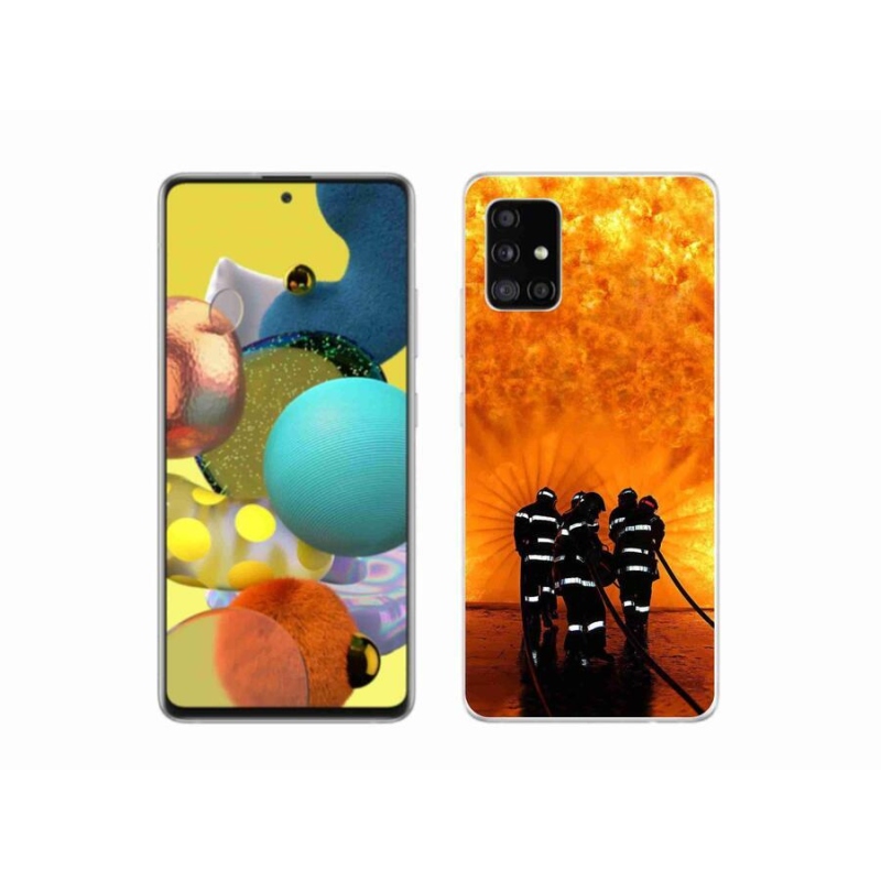 Gél védőburkolat mmCase Samsung Galaxy A51 5G - tűz