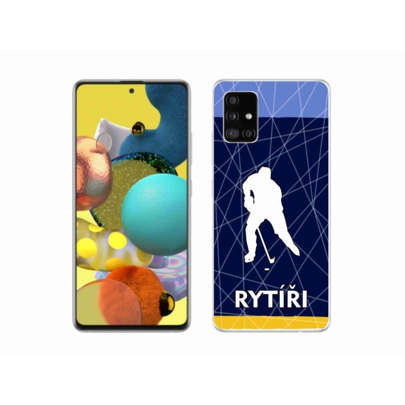 Zselés borítás mmCase Samsung Galaxy A51 5G - Lovagok