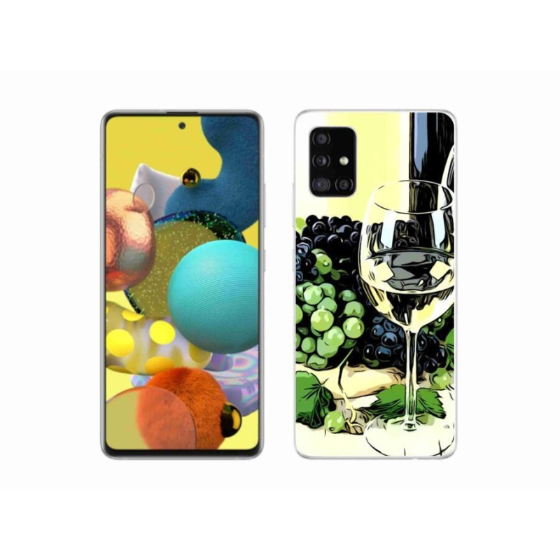 Gél borító mmCase Samsung Galaxy A51 5G - pohár borhoz