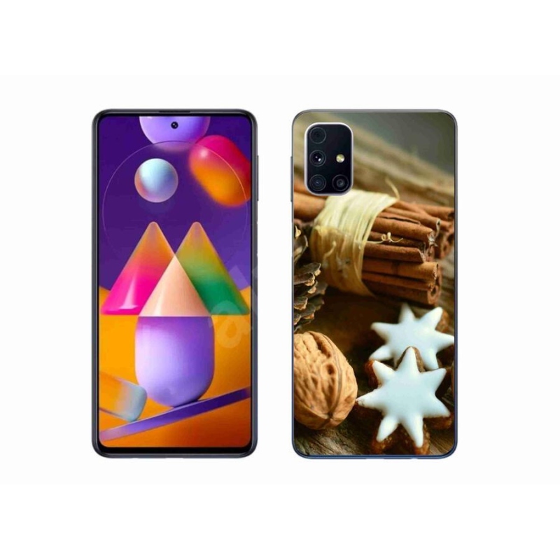 Gél borítás mmCase Samsung Galaxy A51 5G - fahéj és mézeskalács - Samsung Galaxy A51 5G - fahéj és mézeskalács