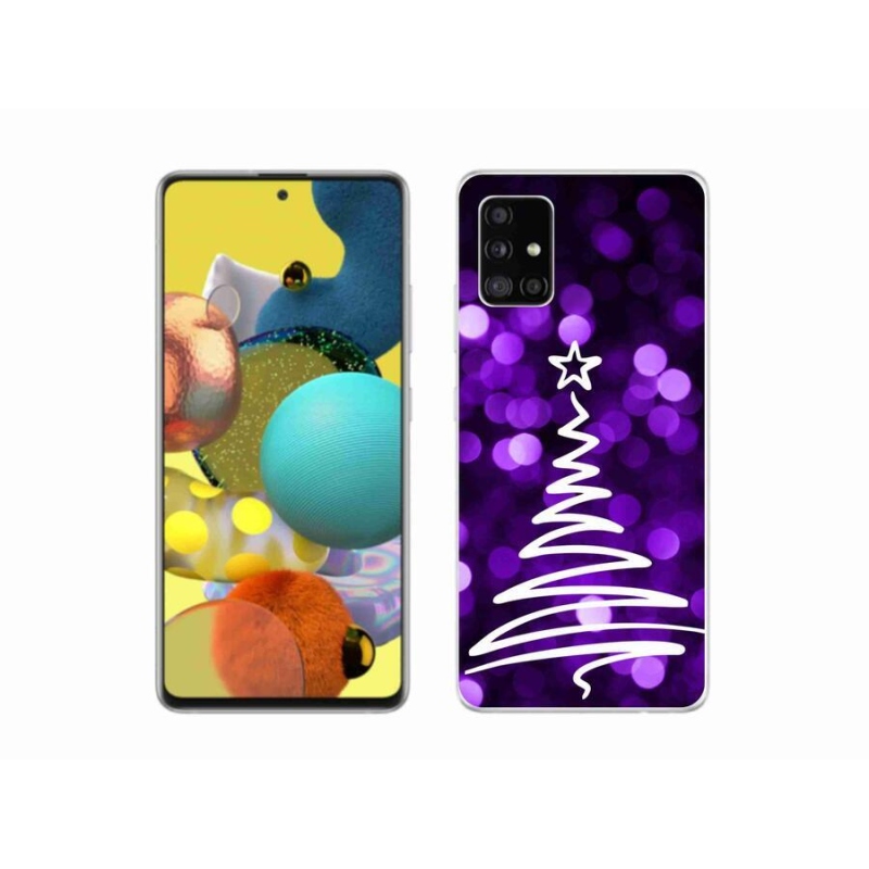 Zselés borítás mmCase Samsung Galaxy A51 5G - fa