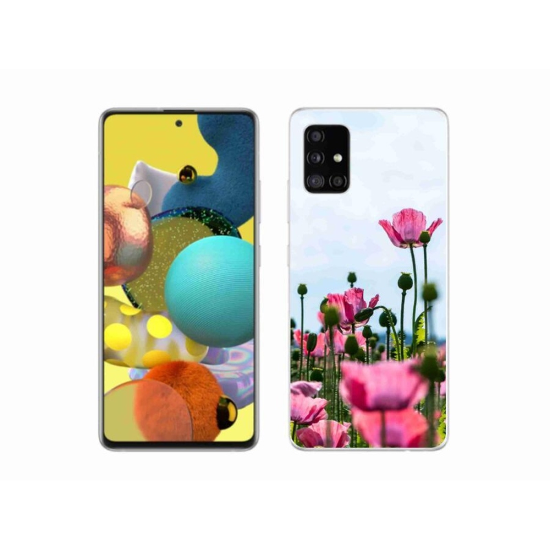 Zselés borítás mmCase Samsung Galaxy A51 5G - mákos színű