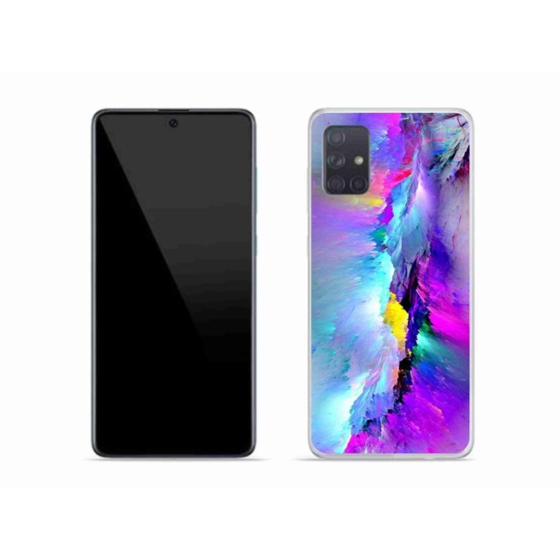Zselés borítás mmCase Samsung Galaxy A51 készülékhez - absztrakt