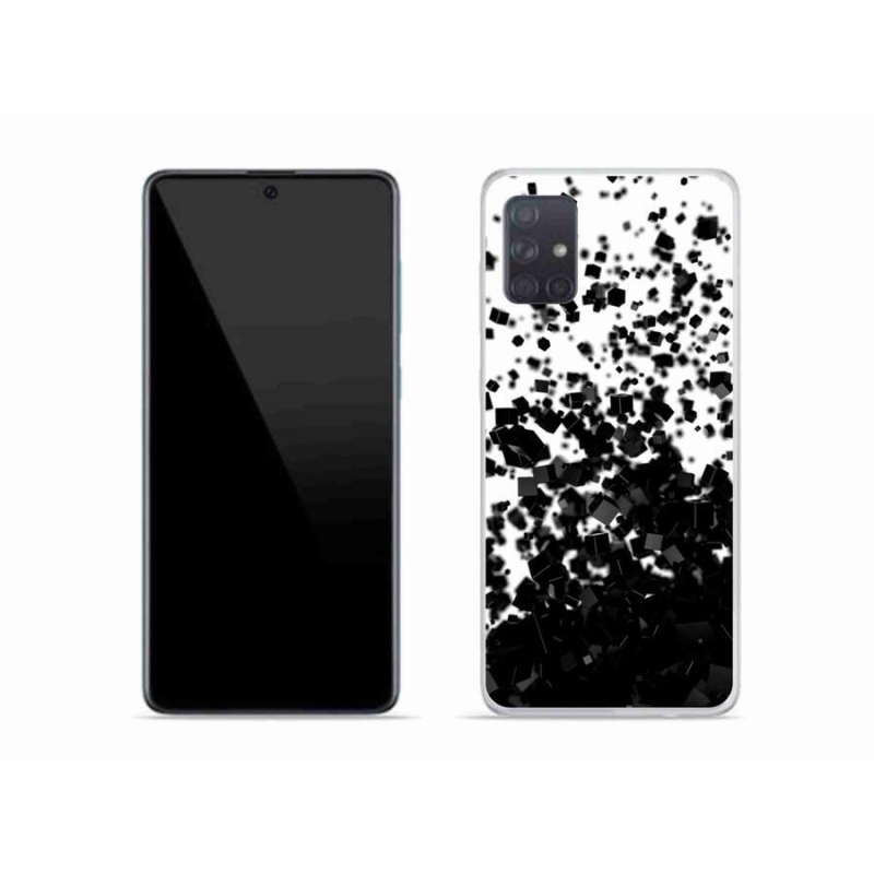 Zselés borítás mmCase Samsung Galaxy A51 készülékhez - absztrakt minta 1