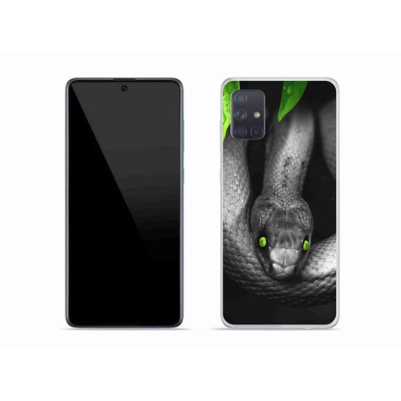 Gél védőhuzat mmCase Samsung Galaxy A51 - kígyó