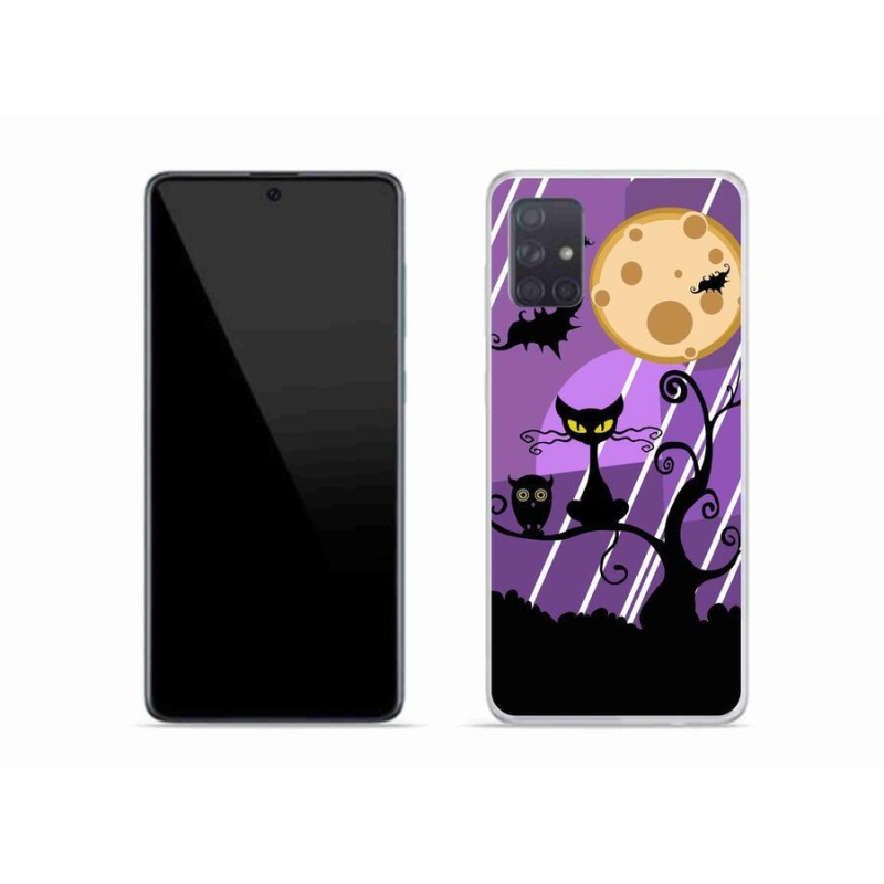 Gél borítás mmCase Samsung Galaxy A51 - halloween