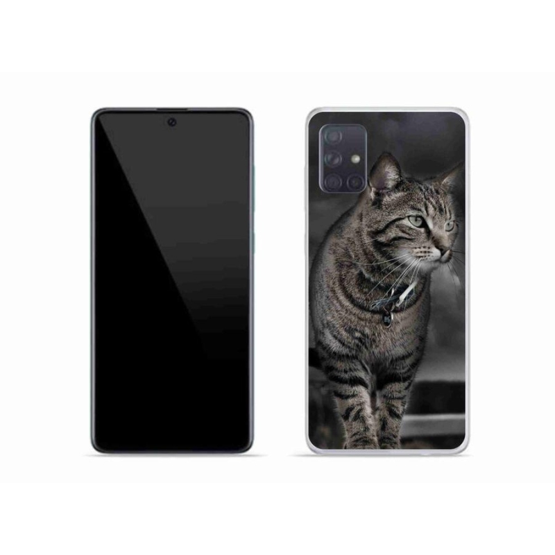 Zselés borítás mmCase Samsung Galaxy A51 - macska