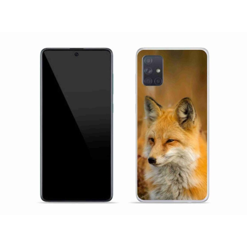 Zselés borítás mmCase Samsung Galaxy A51 - rókakék