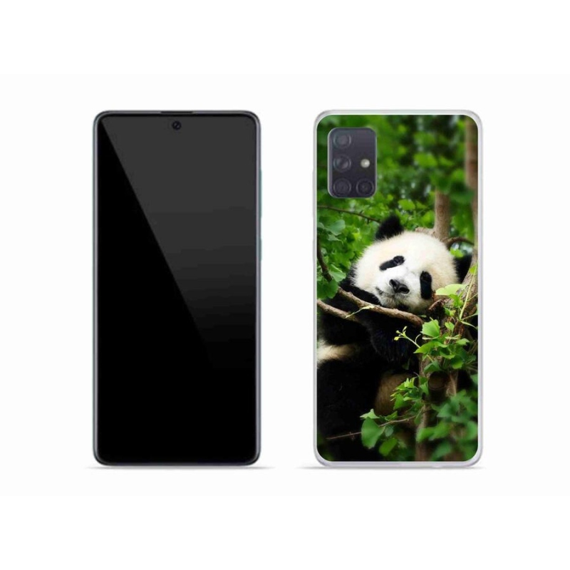 Gél védőhuzat mmCase Samsung Galaxy A51 készülékhez - panda
