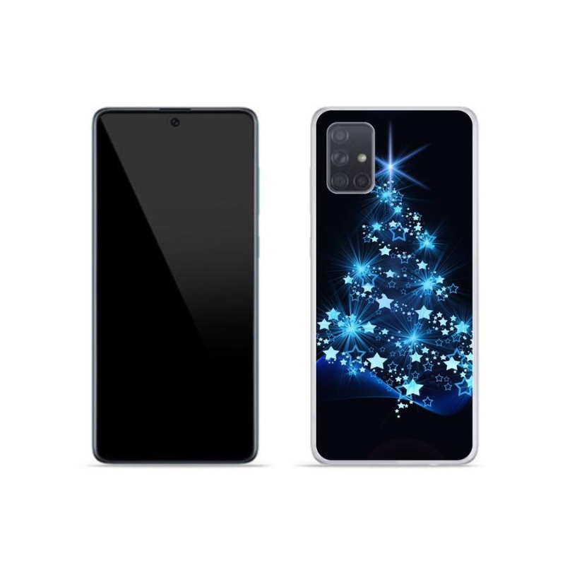 Gél borítás mmCase Samsung Galaxy A51 - karácsonyfa