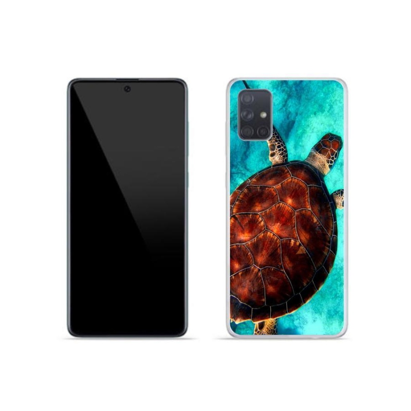 Gél védőhuzat mmCase Samsung Galaxy A51 - teknősbéka