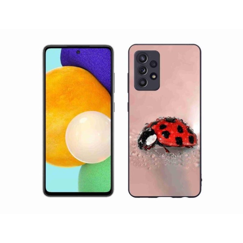 Zselés borítás mmCase Samsung Galaxy A52/A52 5G - katicabogár