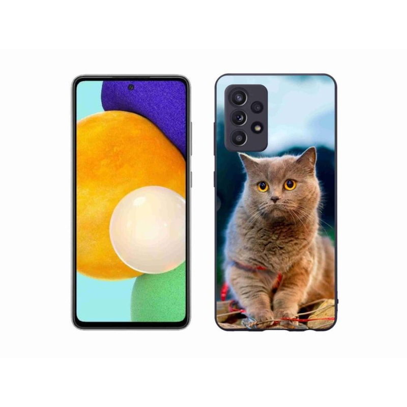 Gél védőhuzat mmCase Samsung Galaxy A52/A52 5G - brit kék 2