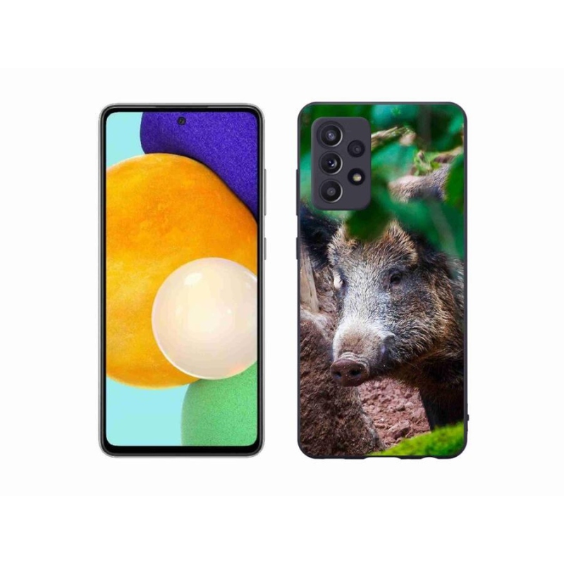 Zselés borítás mmCase Samsung Galaxy A52/A52 5G - vaddisznóhoz